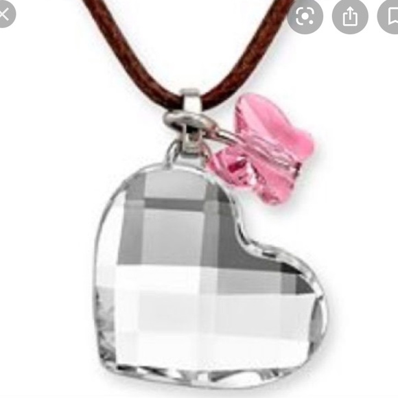 Swarovski Crystal Heart Necklace - Picture 2 of 6